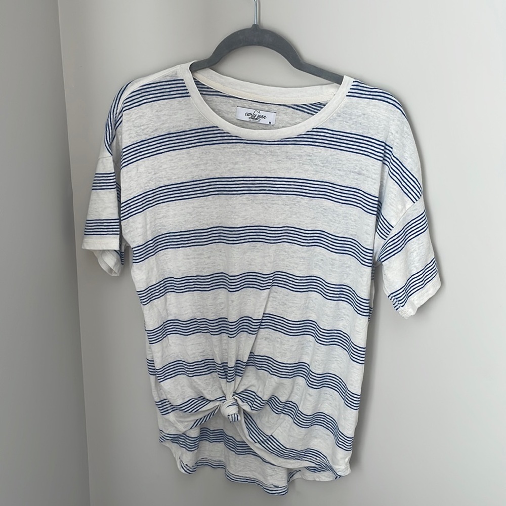 Carly Jean Los Angeles striped tee